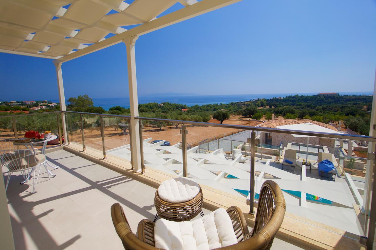 Villa Ion Pangea Villas ตราเปซากิ ภายนอก รูปภาพ